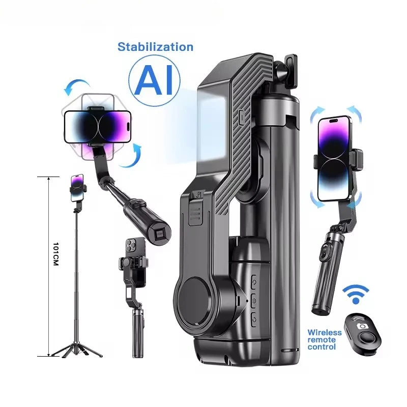 SteadyPro X1 Smartphone Gimbal Stabilizer with Wireless Remote