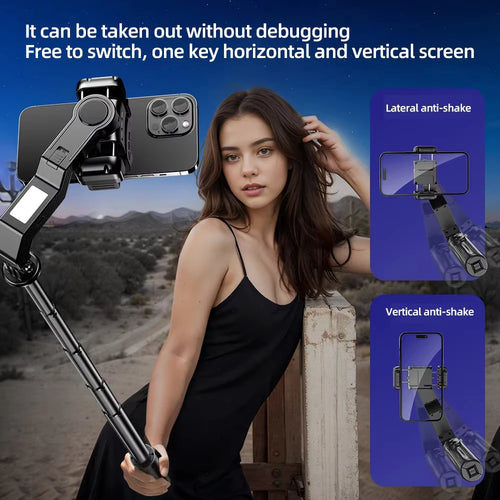 SteadyPro X1 Smartphone Gimbal Stabilizer with Wireless Remote