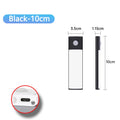 Motion Sensor LED Night Light USB Rechargeable Wireless Lamp for Kitchen, Cabinet, Bedroom & Wardrobe