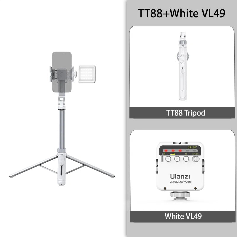 Ulanzi TT88 Creator Pro 1.44m Magnetic Overhead Tripod with Remote